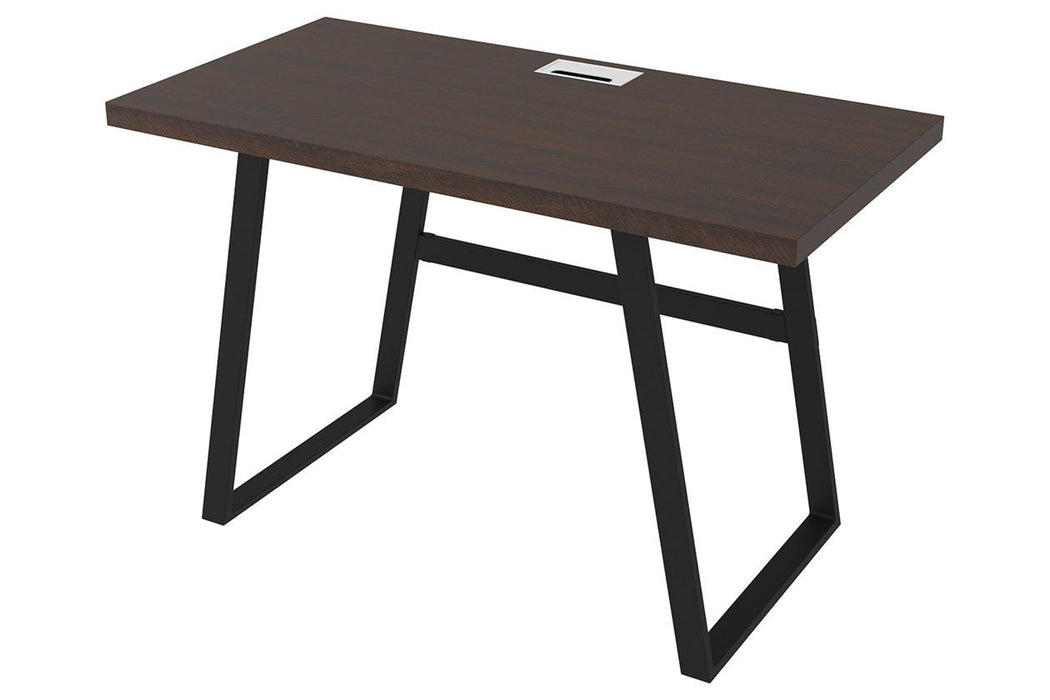 Camiburg Warm Brown 47" Home Office Desk - H283-10 - Gate Furniture