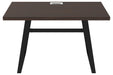 Camiburg Warm Brown 47" Home Office Desk - H283-10 - Gate Furniture
