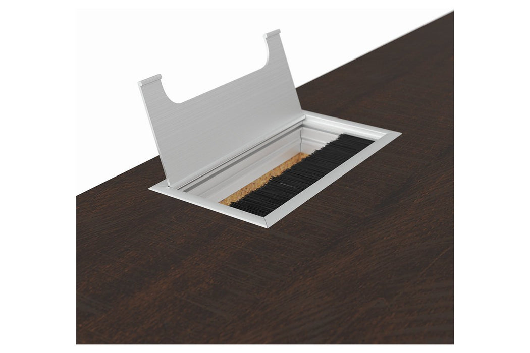 Camiburg Warm Brown 47" Home Office Desk - H283-10 - Gate Furniture