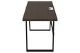 Camiburg Warm Brown 47" Home Office Desk - H283-10 - Gate Furniture