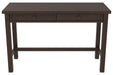 Camiburg Warm Brown 47" Home Office Desk - H283-14 - Gate Furniture