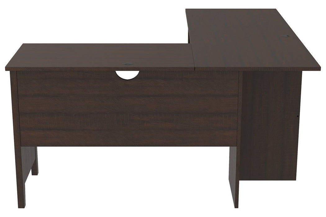 Camiburg Warm Brown 58" Home Office Desk - H283-34 - Gate Furniture