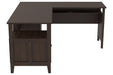 Camiburg Warm Brown 58" Home Office Desk - H283-34 - Gate Furniture