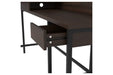 Camiburg Warm Brown Home Office L-Desk with Storage - H283-24 - Gate Furniture