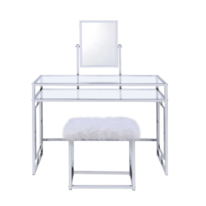 Carenze II Vanity Desk - 90314 - In Stock Furniture