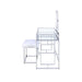 Carenze II Vanity Desk - 90314 - In Stock Furniture