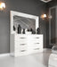 Carmen Bedroom White Set - Gate Furniture