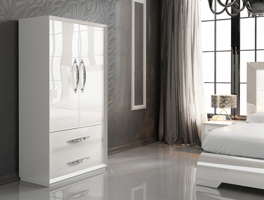 Carmen Bedroom White Set - Gate Furniture