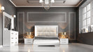 Carmen Bedroom White Set - Gate Furniture