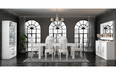 Carmen White Dining Room Set - Gate Furniture