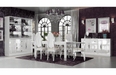 Carmen White Dining Room Set - Gate Furniture