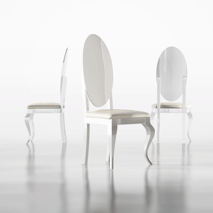Carmen White Dining Room Set - Gate Furniture
