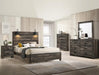 Carter Brown Full Panel Bed - B6800-F-BED - Gate Furniture