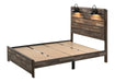 Carter Brown Platform Bedroom Set - Gate Furniture