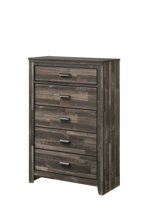 Carter Brown Platform Bedroom Set - Gate Furniture
