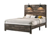 Carter Brown Queen Panel Bed - B6800-Q-BED - Gate Furniture