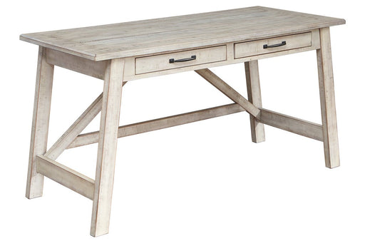 Carynhurst Whitewash 60" Home Office Desk - H755-44 - Gate Furniture