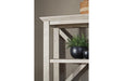 Carynhurst Whitewash 75" Bookcase - H755-17 - Gate Furniture