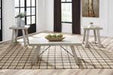 Carynhurst Whitewash Table (Set of 3) - T356-13 - Gate Furniture