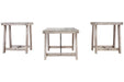 Carynhurst Whitewash Table (Set of 3) - T356-13 - Gate Furniture
