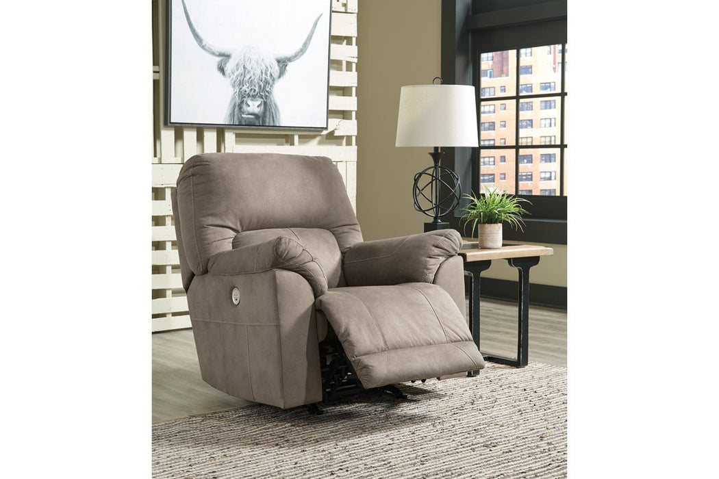Cavalcade Slate Power Recliner - 7760198 - Gate Furniture