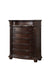 Cavalier Brown Sleigh Bedroom Set - Gate Furniture