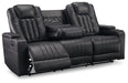 Center Point Reclining Sofa with Drop Down Table - 2400489 - In Stock Furniture