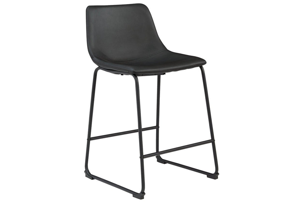 Centiar Black Counter Height Bar Stool - D372-624 - Gate Furniture