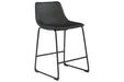 Centiar Black Counter Height Bar Stool - D372-624 - Gate Furniture