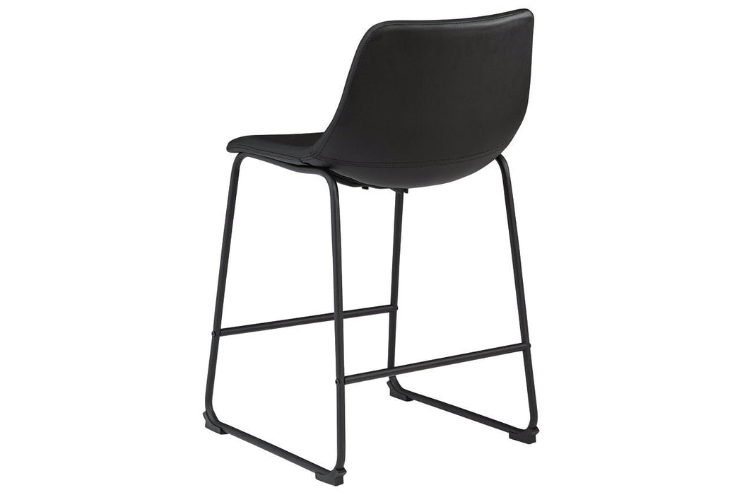 Centiar Black Counter Height Bar Stool - D372-624 - Gate Furniture
