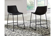 Centiar Black Counter Height Bar Stool - D372-624 - Gate Furniture