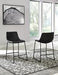 Centiar Black Counter Height Bar Stool - D372-624 - Gate Furniture
