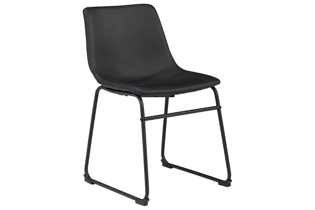 Centiar Black Dining Chair (Set of 2) - D372-06 - Gate Furniture