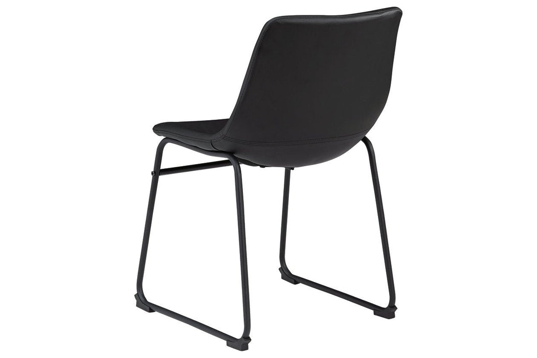 Centiar Black Dining Chair (Set of 2) - D372-06 - Gate Furniture