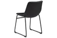 Centiar Black Dining Chair (Set of 2) - D372-06 - Gate Furniture