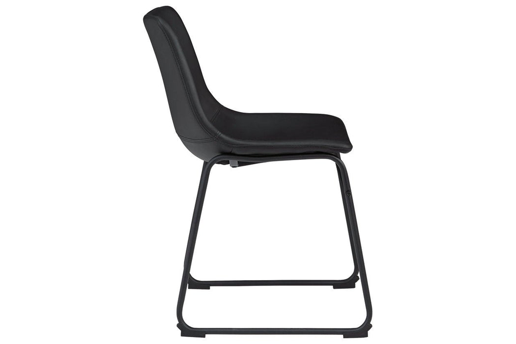 Centiar Black Dining Chair (Set of 2) - D372-06 - Gate Furniture