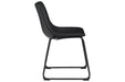 Centiar Black Dining Chair (Set of 2) - D372-06 - Gate Furniture