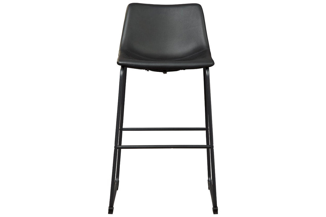 Centiar Black Pub Height Bar Stool - D372-630 - Gate Furniture