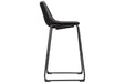 Centiar Black Pub Height Bar Stool - D372-630 - Gate Furniture