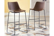 Centiar Brown Pub Height Bar Stool - D372-130 - Gate Furniture