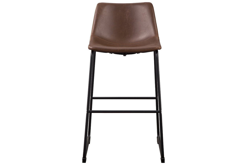 Centiar Brown Pub Height Bar Stool - D372-130 - Gate Furniture