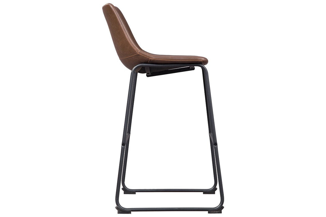 Centiar Brown Pub Height Bar Stool - D372-130 - Gate Furniture
