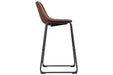 Centiar Brown Pub Height Bar Stool - D372-130 - Gate Furniture