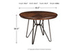 Centiar Two-tone Brown Dining Table - D372-15 - Gate Furniture