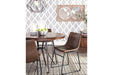 Centiar Two-tone Brown Dining Table - D372-15 - Gate Furniture