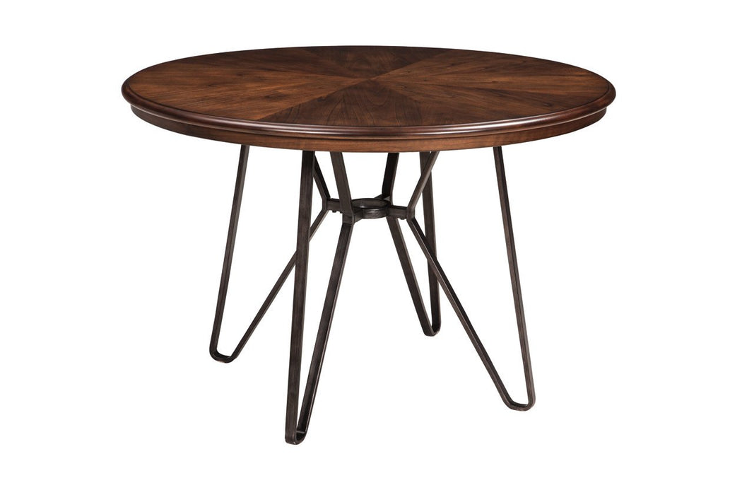 Centiar Two-tone Brown Dining Table - D372-15 - Gate Furniture