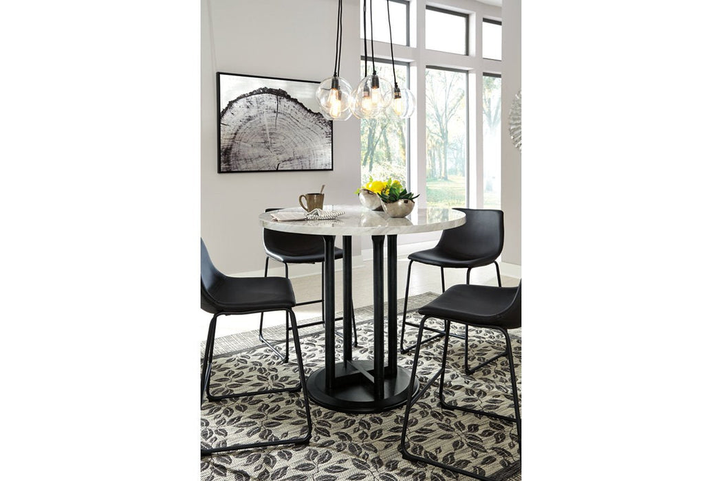 Centiar Two-tone Counter Height Dining Table - D372-23 - Gate Furniture