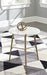 Chadton White/Gold Finish Accent Table - A4000004 - Gate Furniture