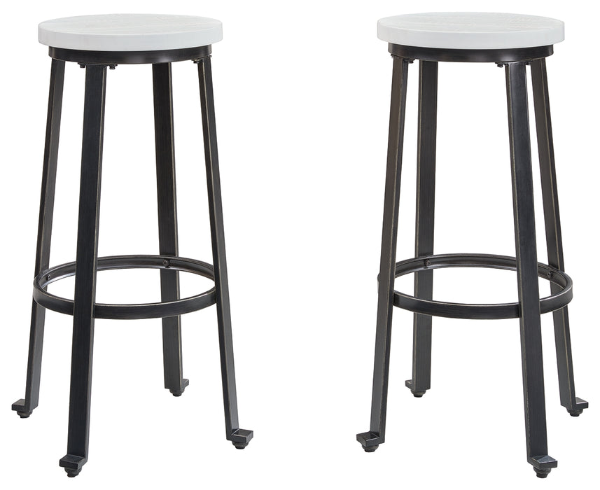 Challiman Bar Height Stool (Set of 2) - D307-230 - In Stock Furniture