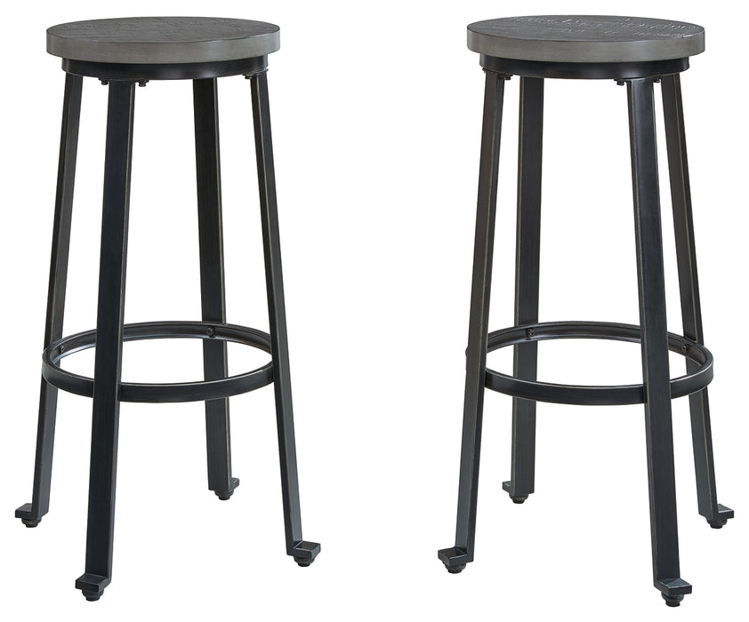 Challiman Bar Height Stool (Set of 2) - D307-330 - In Stock Furniture